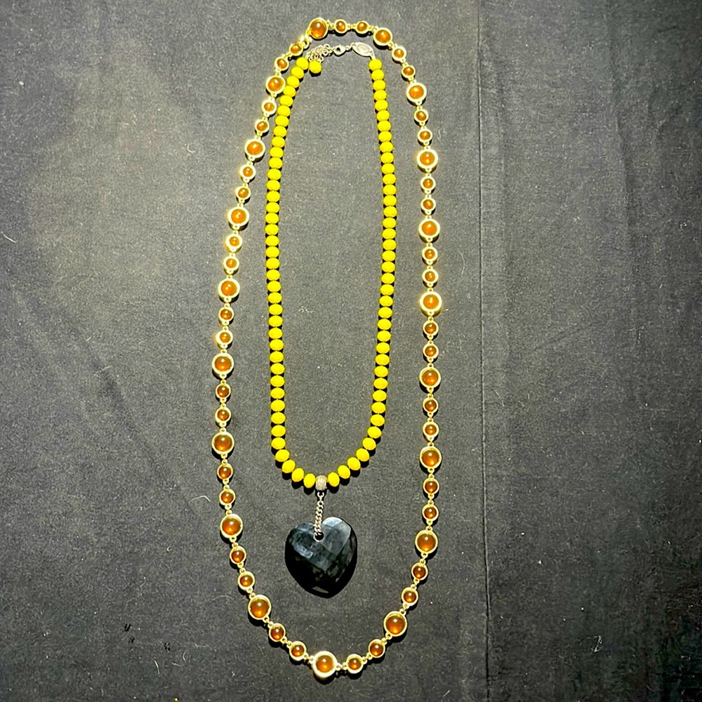 Necklace Blackheart Babylone Paris jewelry designer for Jean Paul Gauthier show